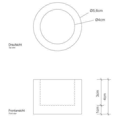 Подсвечник DECOR WALTHER STONE 0972550 настольный цвет белый матовый