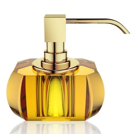 Дозатор DECOR WALTHER KRISTALL 0924481 настольный цвет золото янтарь