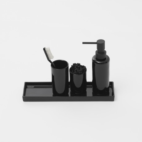 Поднос DECOR WALTHER PORZELLAN 0863760 настольный 30x16x2 см цвет черный