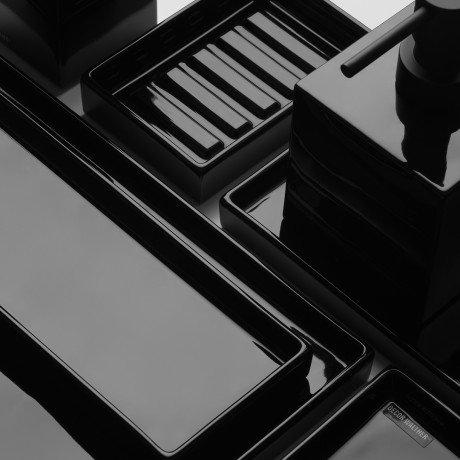 Поднос DECOR WALTHER PORZELLAN 0863760 настольный 30x16x2 см цвет черный