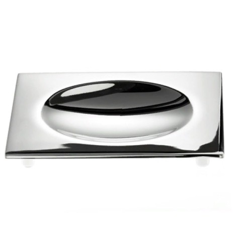 Мыльница DECOR WALTHER CORNER CENTURY CUBE 0837200 настольная цвет хром