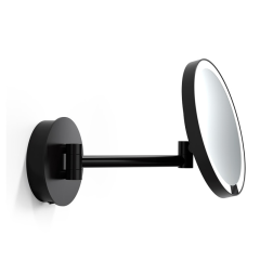 Косметическое зеркало DECOR WALTHER JUST LOOK PLUS 0125760 подвесное цвет черный матовый