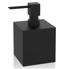Дозатор DECOR WALTHER CORNER CUBE 0825060 настольный цвет черный матовый