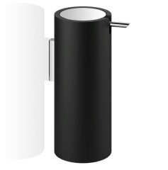 Дозатор DECOR WALTHER STONE 0972264 подвесной цвет черный матовый хром