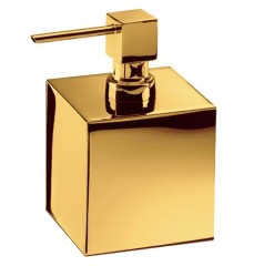 Дозатор DECOR WALTHER CORNER CUBE 0825020 настольный цвет золото