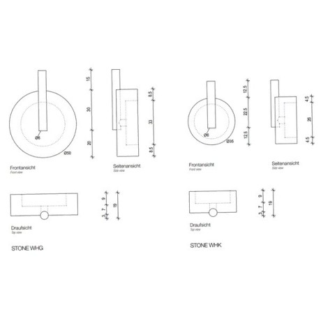 Крючок DECOR WALTHER STONE 0972655 подвесной цвет белый матовый сталь матовая