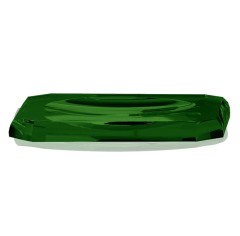 Лоток для расчесок DECOR WALTHER KRISTALL 0924096 настольный цвет английский зеленый