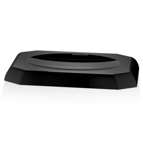 Лоток для расчесок DECOR WALTHER KRISTALL 0924094 настольный цвет антрацит