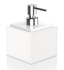 Дозатор DECOR WALTHER BROWNIE 0937150 настольный цвет белый хром