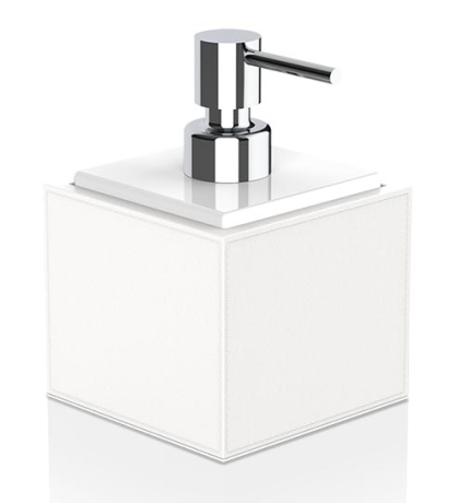 Дозатор DECOR WALTHER BROWNIE 0937150 настольный цвет белый хром