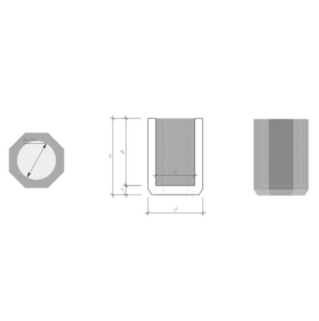 Стакан DECOR WALTHER KRISTALL 0923994 настольный цвет антрацит