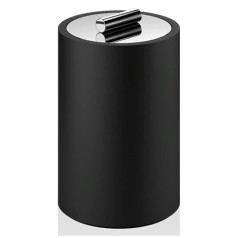 Баночка универсальная DECOR WALTHER STONE DW 0971464 настольный цвет черный матовый хром