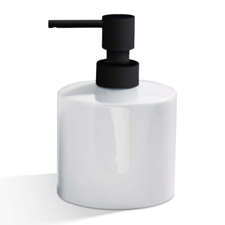 Дозатор DECOR WALTHER PORZELLAN 0844153 настольный цвет черный матовый