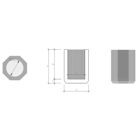 Стакан DECOR WALTHER KRISTALL 0923956 настольный цвет кристальный