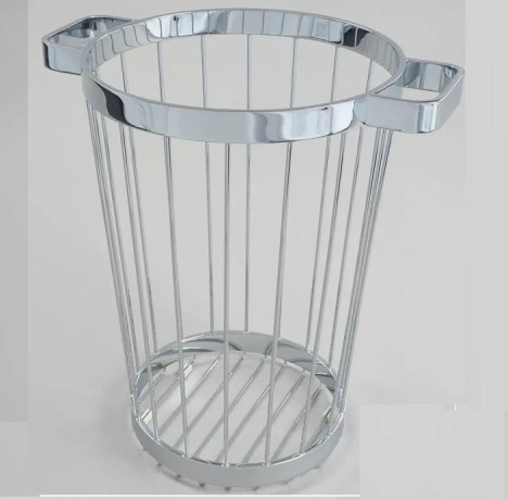 Корзина для полотенец DECOR WALTHER CLASSIC 0612600 напольная цвет хром