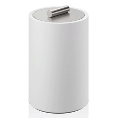 Баночка универсальная DECOR WALTHER STONE 0971455 настольная цвет белый сталь матовая