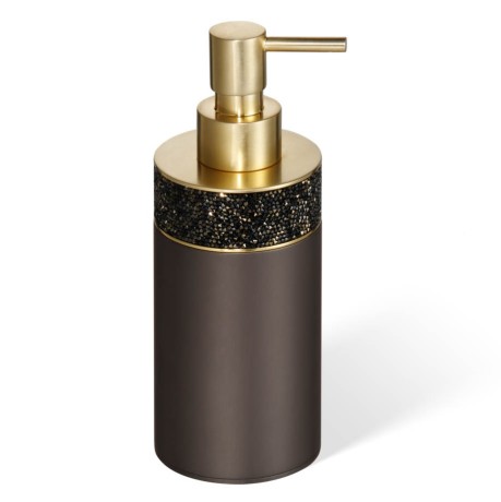 Дозатор DECOR WALTHER ROCKS 0933641 настольный цвет золото матовое темная бронза