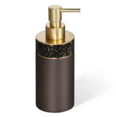 Дозатор DECOR WALTHER ROCKS 0933641 настольный цвет золото матовое темная бронза