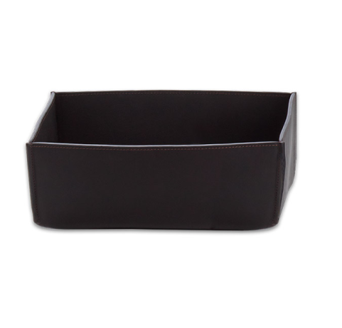 Лоток DECOR WALTHER NAPPA 0938590 настольный цвет черно коричневый