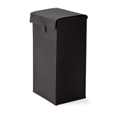 Корзина для белья DECOR WALTHER NAPPA 0938890 напольная цвет черно коричневый