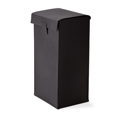 Корзина для белья DECOR WALTHER NAPPA 0938890 напольная цвет черно коричневый