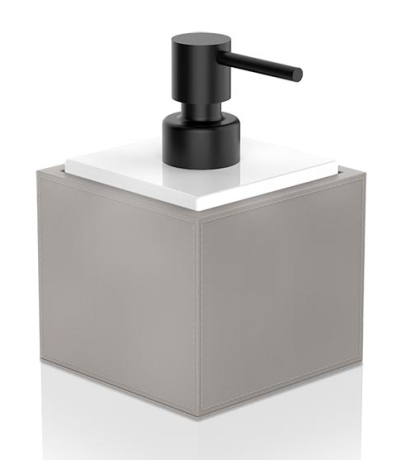 Дозатор DECOR WALTHER BROWNIE 0937249 настольный цвет тауп черный матовый