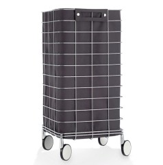 Тележка для белья DECOR WALTHER 0613794 напольная цвет хром антрацит