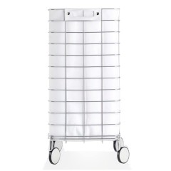 Тележка для белья DECOR WALTHER 0613750 напольная цвет хром белый