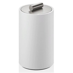 Баночка универсальная DECOR WALTHER STONE 0971355 настольная цвет белый сталь матовая