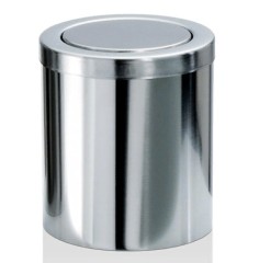 Корзина для бумаги DECOR WALTHER CONTRACT 0611070 напольная цвет сталь полированная