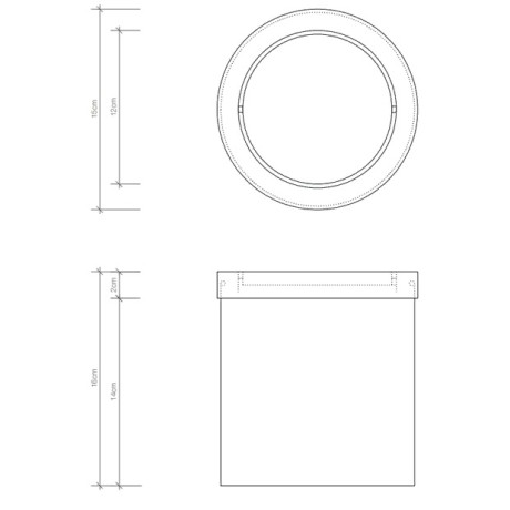 Корзина для бумаги DECOR WALTHER CONTRACT 0611070 напольная цвет сталь полированная