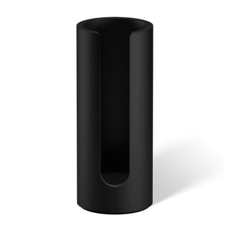 Дозатор ватных дисков DECOR WALTHER STONE 0973360 настольный цвет черный матовый