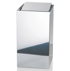 Корзина для белья DECOR WALTHER 0610970 напольная цвет сталь полированная