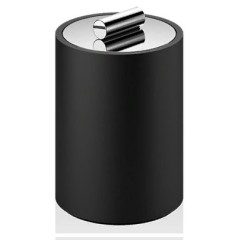 Баночка универсальная DECOR WALTHER STONE DW 0971264 настольный цвет черный матовый хром