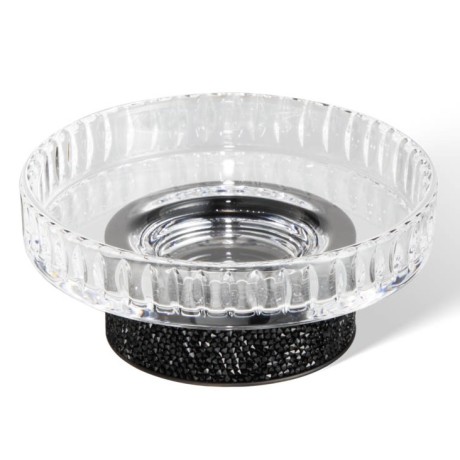 Мыльница DECOR WALTHER ROCKS 0934360 настольная цвет черный матовый