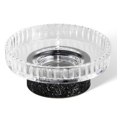 Мыльница DECOR WALTHER ROCKS 0934360 настольная цвет черный матовый