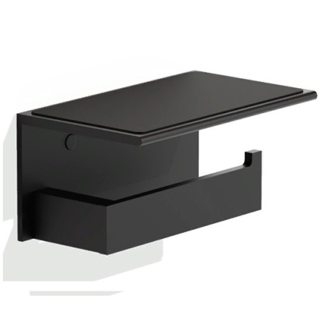 Держатель туалетной бумаги DECOR WALTHER CONTRACT 0654160 подвесной цвет черный матовый