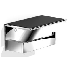 Держатель туалетной бумаги DECOR WALTHER CONTRACT 0654100 подвесной цвет хром