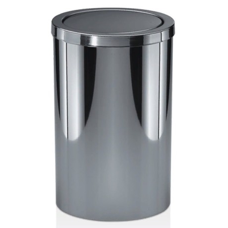 Корзина для бумаги DECOR WALTHER BASIC 0607970 напольная цвет сталь полированная