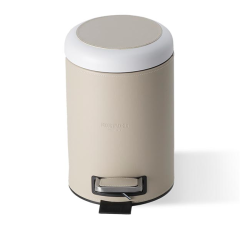 Ведро DECOR WALTHER BROWNIE 0939547 напольное цвет Песочно бежевый