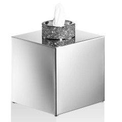 Диспенсер для салфеток DECOR WALTHER ROCKS 0934400 настольный цвет хром