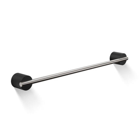 Полотенцедержатель DECOR WALTHER STONE 0975165 подвесной цвет черный матовый сталь матовая