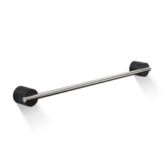 Полотенцедержатель DECOR WALTHER STONE 0975165 подвесной цвет черный матовый сталь матовая