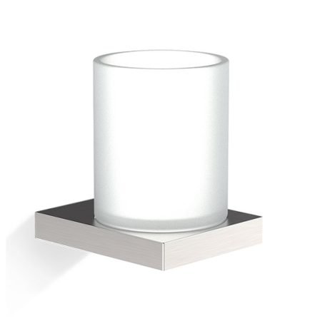 Стакан DECOR WALTHER CONTRACT 0651877 подвесной цвет сталь матовая