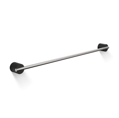 Полотенцедержатель DECOR WALTHER STONE 0975265 подвесной цвет черный матовый сталь матовая