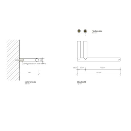 Держатель туалетной бумаги DECOR WALTHER MIKADO 0520216 подвесной цвет золото розовое