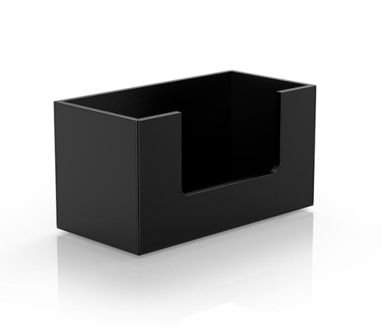 Диспенсер для салфеток DECOR WALTHER BROWNIE 0936960 настольный цвет черный