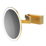 Косметическое зеркало DECOR WALTHER VISION R 0123182 подвесное цвет золото матовое