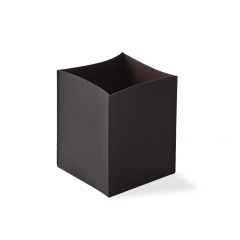 Ведро DECOR WALTHER NAPPA 0938790 напольное цвет черно коричневый