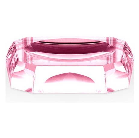 Мыльница DECOR WALTHER KRISTALL 0931661 настольная цвет розовый